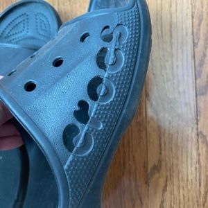 Mens croc slides